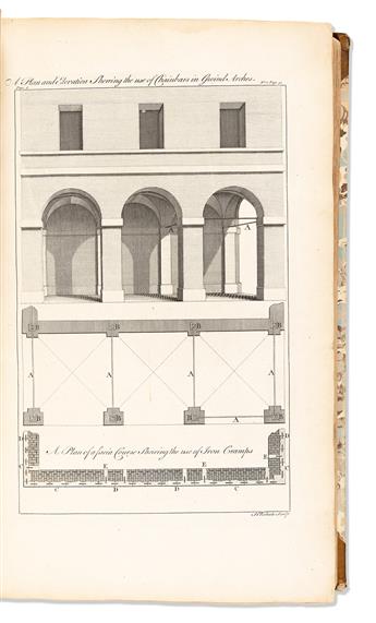 Ware, Isaac (1704?-1766) A Complete Body of Architecture. Adorned with Plans and Elevations, from Original Designs.